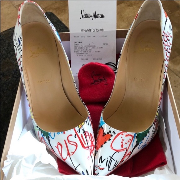 Size 38.5 So Kate Graffiti heels - Picture 3 of 7